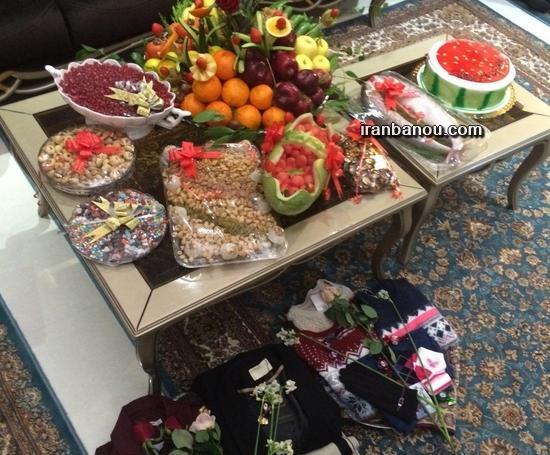 عکس ایده شب یلدا عروس نی نی سایت