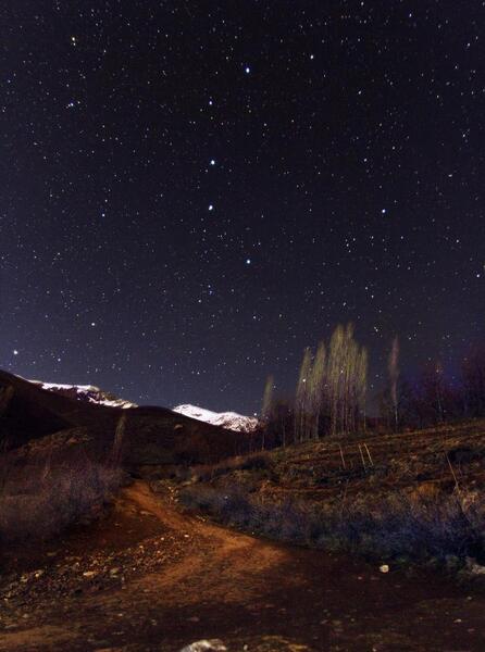 عکس منظره زیبای شب