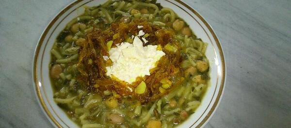 عکس یه کاسه آش رشته