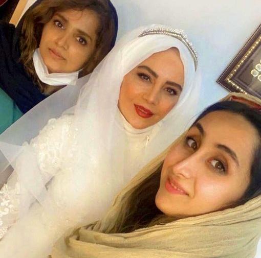 عکس صدف و امین گویا