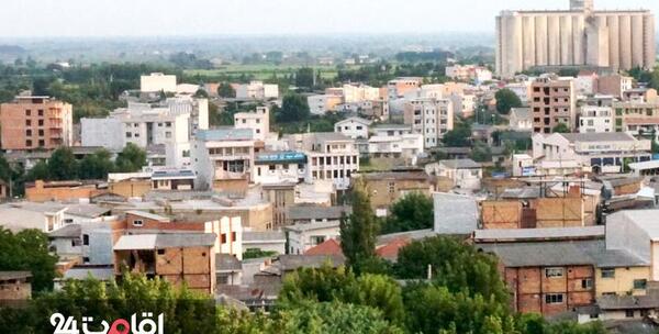 عکس هوایی نکا