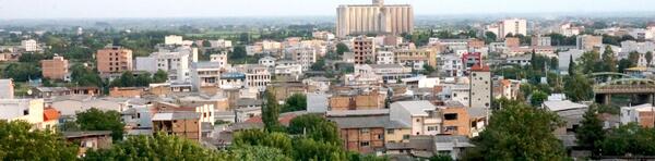 عکس هوایی نکا