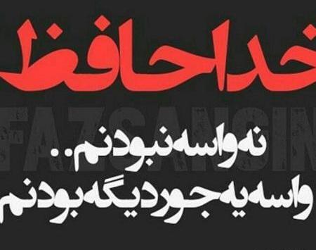 عکس خدانگهدار شما