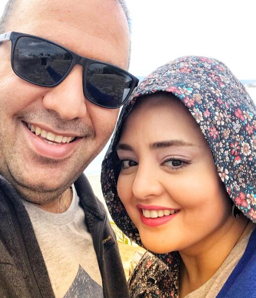 عکس همسر نرگس محمدی