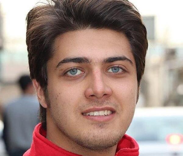 عکس پسر چشم رنگی ایرانی