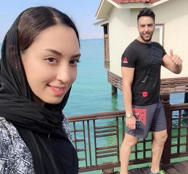 عکس دوست پسر کیمیا علیزاده
