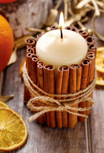 عکس ایده شمع برای هفت سین