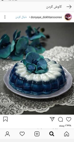 عکس ژله ی اکلیلی