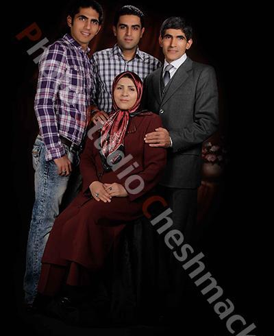 عکس پرتره خانوادگی
