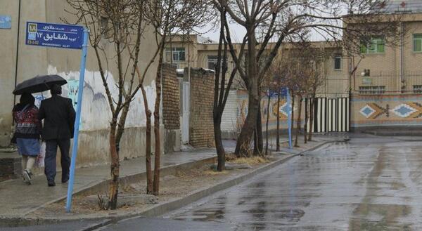 عکس باران اراک
