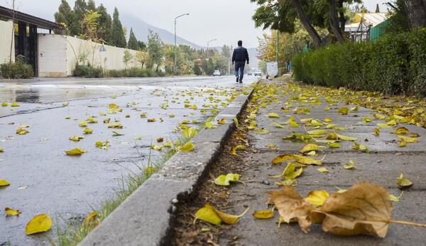 عکس باران اراک