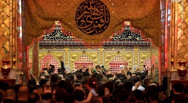عکس از ضریح ابوالفضل