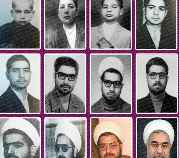 عکس بچگی حسن روحانی