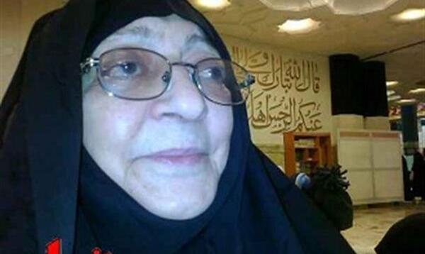 عکس همسر آیت الله بهجت