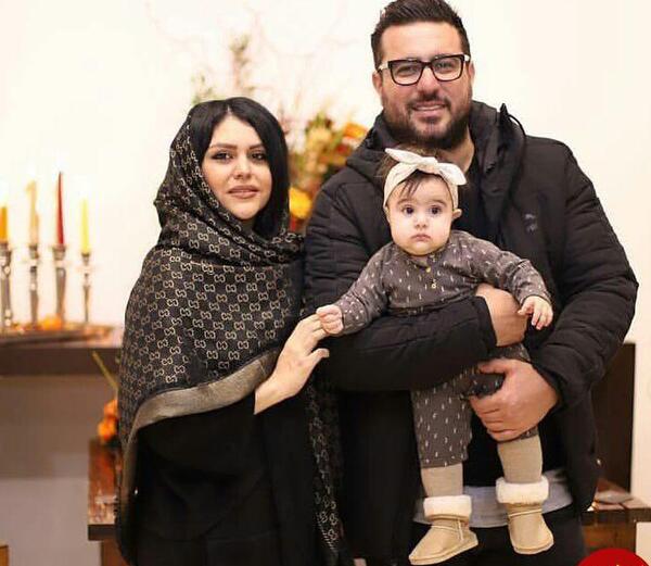 عکس محسن کیایی و دخترش