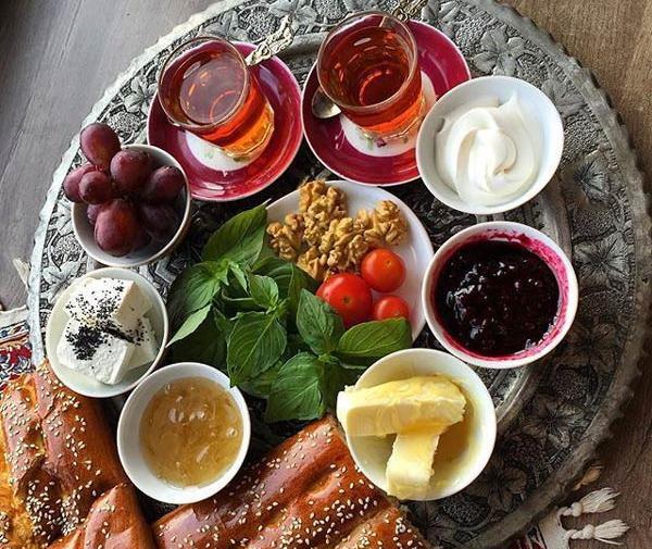 عکس ایده ی صبحانه
