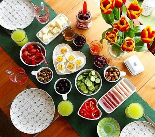 عکس ایده ی صبحانه