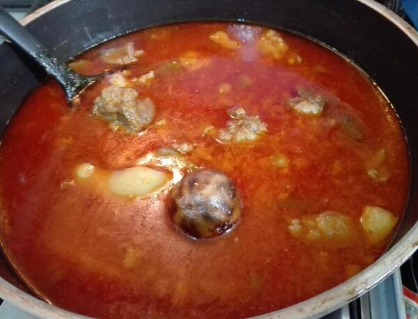 عکس ابگوشت خانگی