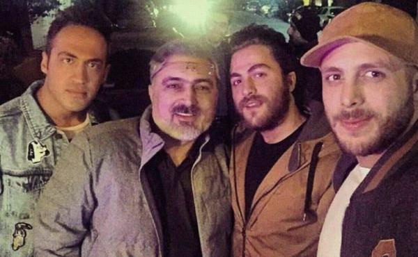 عکس ارش عدل پرور و همسرش