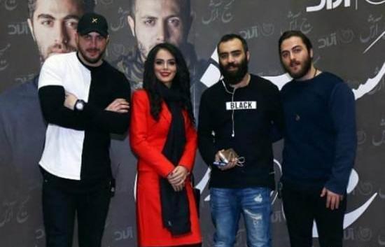 عکس ارش عدل پرور و همسرش