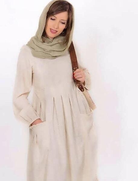 عکس مدل مانتو جدید جلو بسته