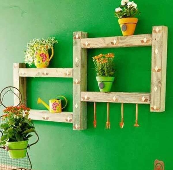 عکس ایده های جالب برای تزیین خانه با وسایل دور ریختنی