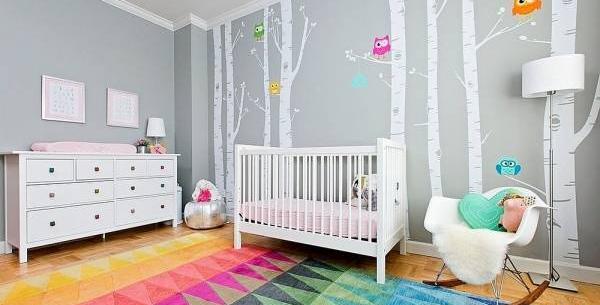 عکس ایده برای رنگ اتاق خواب کودک