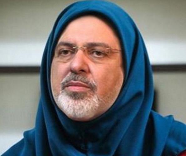 عکس مرد روسری به سر