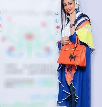 عکس مانتو نارنجی