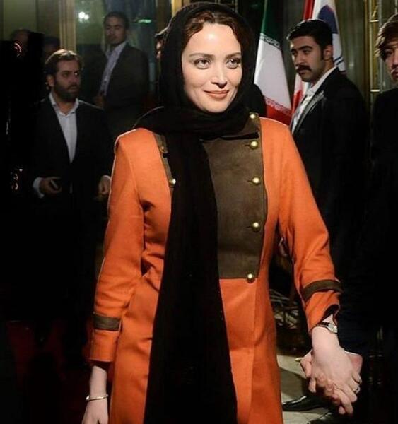 عکس مانتو نارنجی