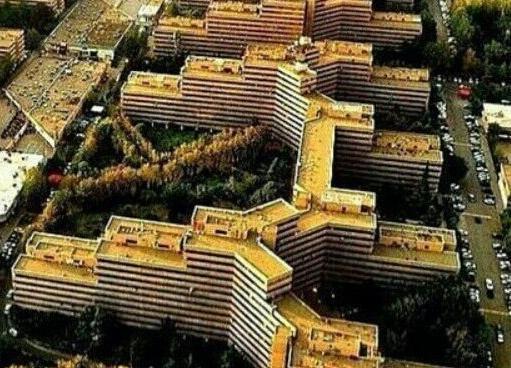 عکس هوایی از شهرک اکباتان