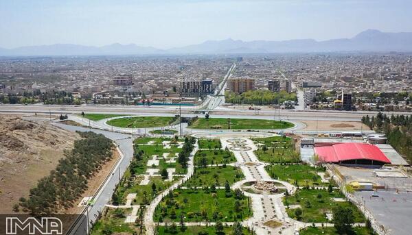 عکس هوایی نجف آباد