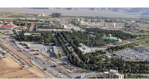 عکس هوایی نجف آباد