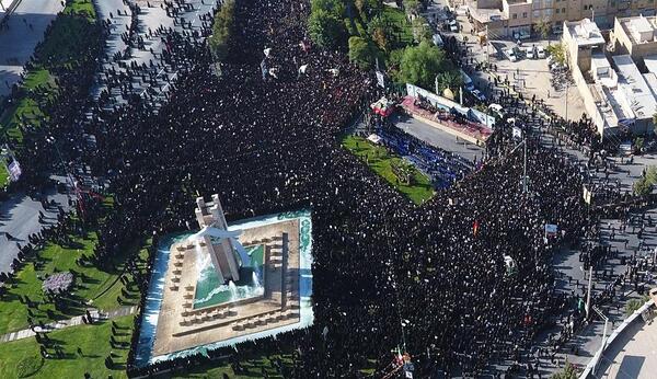 عکس هوایی نجف آباد