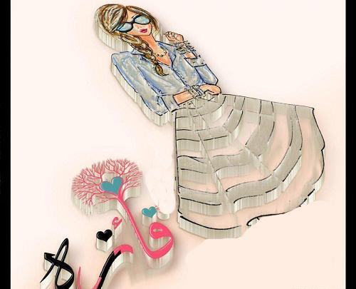 عکس نوشته سعید و فائزه