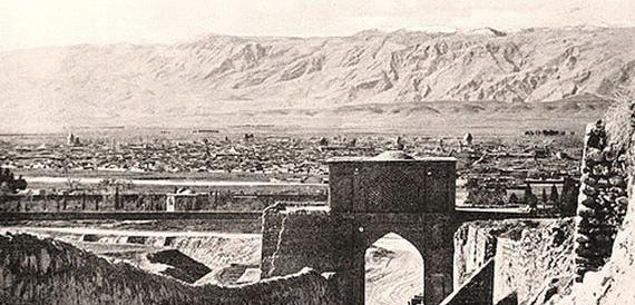 عکس دروازه قران قدیم شیراز