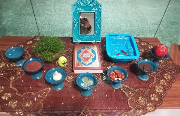 عکس قشنگ سفره هفت سین