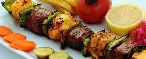 عکس تصاویر چلو کباب قفقازی