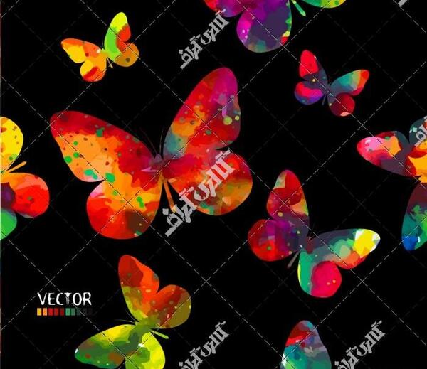 عکس پروانه قرمز