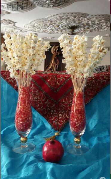 عکس تزیین پف فیل شب یلدا