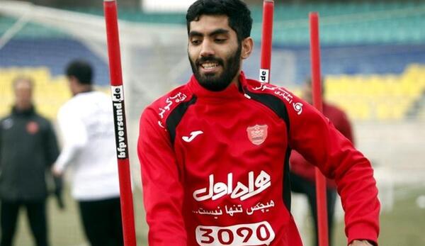 عکس محمد انصاری در استقلال