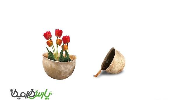 عکس گل لاله برای شهید