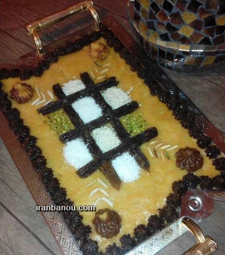 عکس حلوا برای سفره