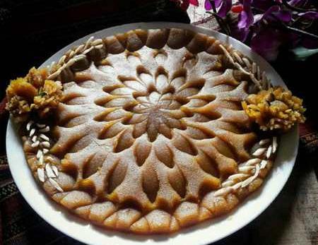 عکس حلوا برای سفره