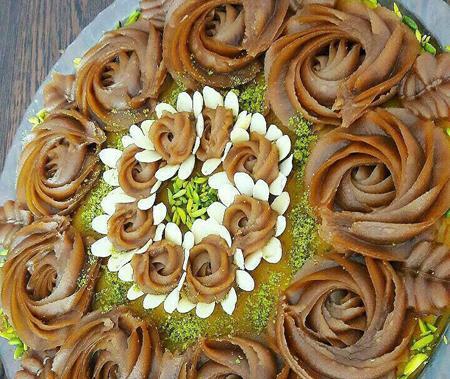 عکس حلوا برای سفره
