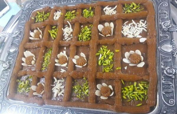 عکس حلوا برای سفره