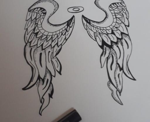 عکس فرشته طراحی