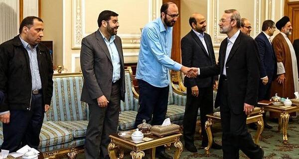 عکس پسر صادق لاریجانی