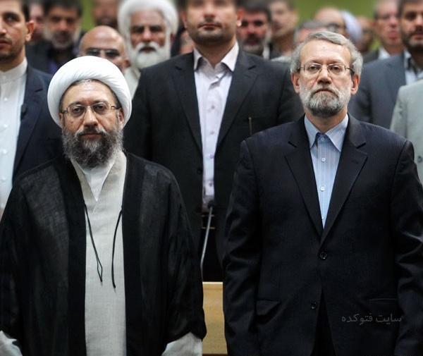 عکس پسر صادق لاریجانی