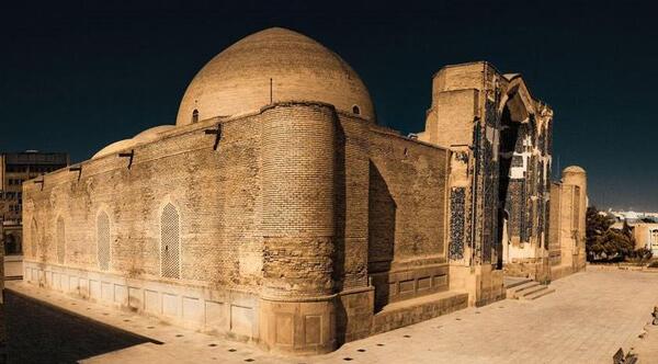 عکس مسجد کبود تبریز